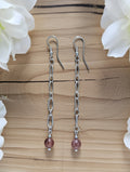 Earrings with Jasper