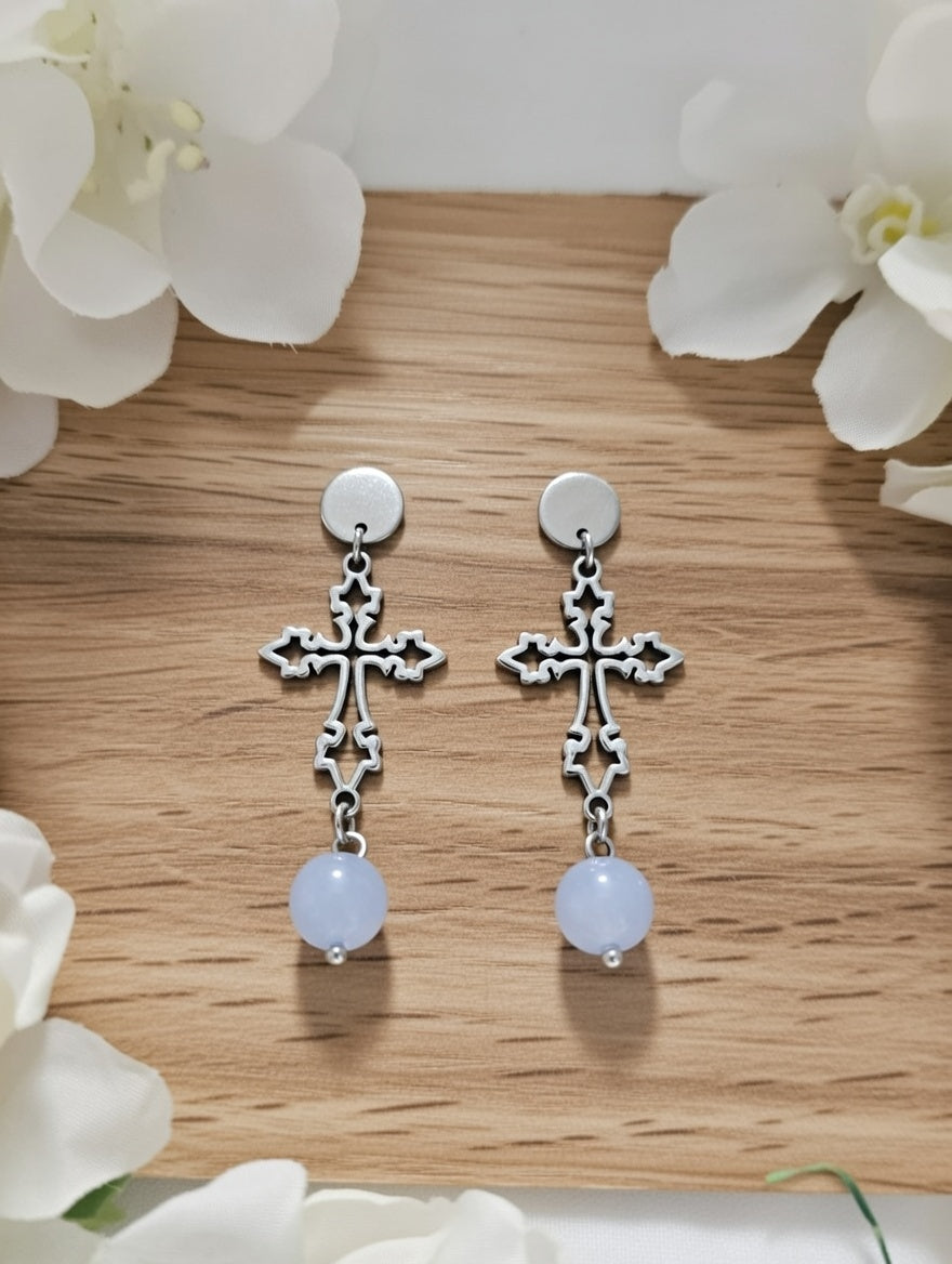 Aquamarine earrings