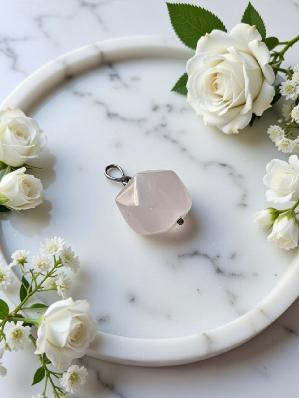 Rose Quartz pendant.