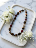 Tiger's Eye & Carnelian necklace