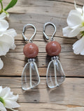 Earrings with Avanturine