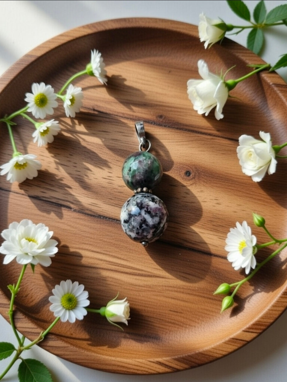 Zoisite pendant