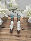 Pearl earrings