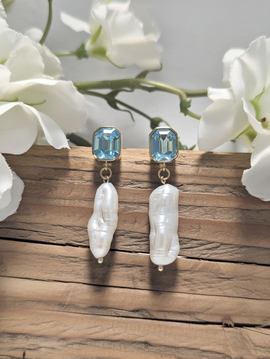 Pearl earrings