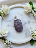 Lepidolite pendant