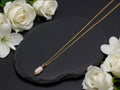 Necklace with Pink Coral pendant