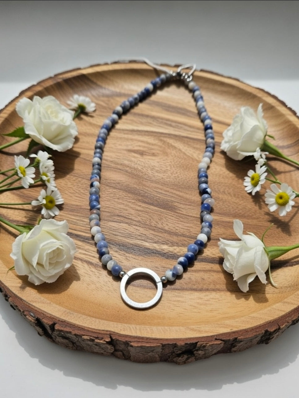 Sodalite necklace