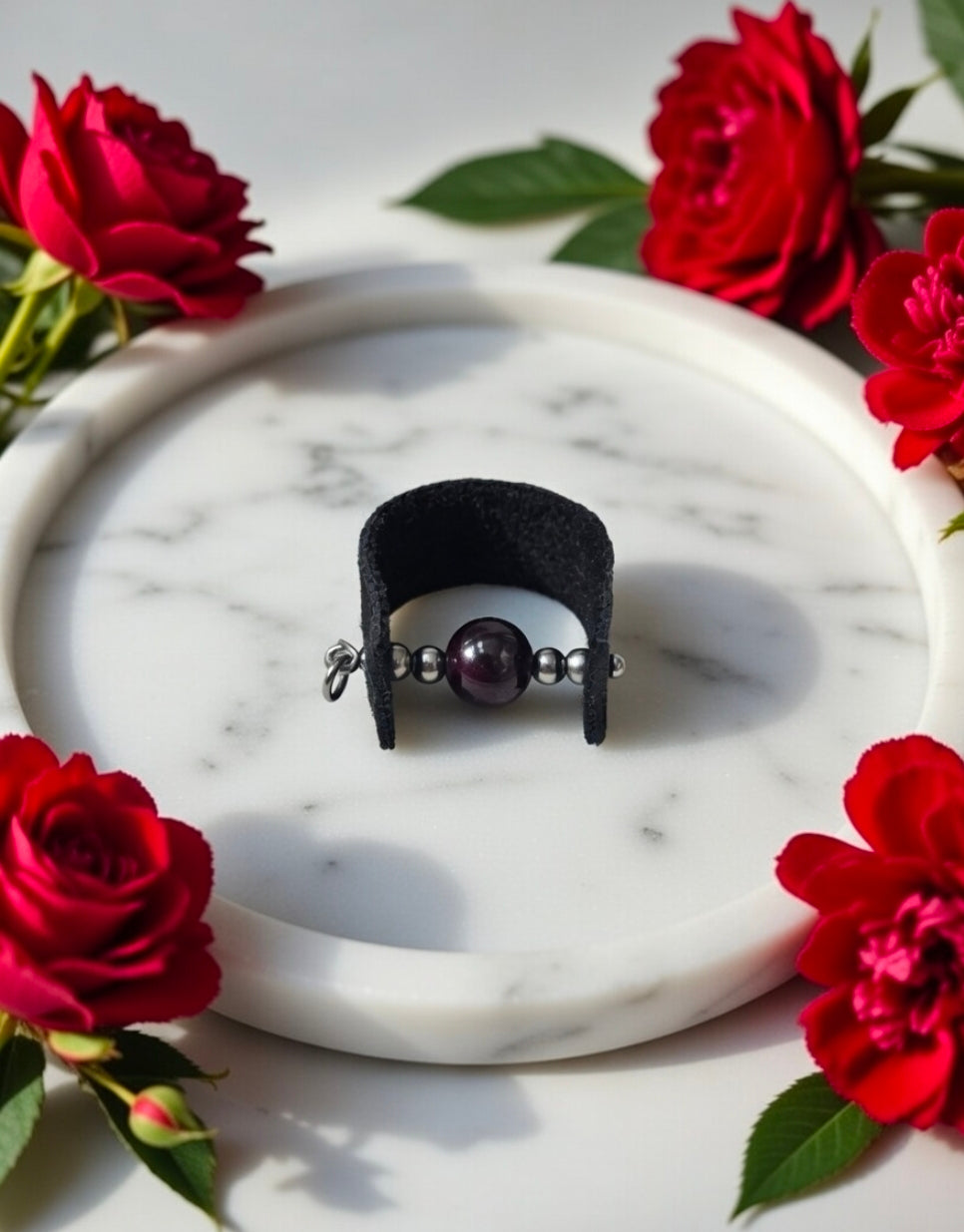 Garnet ring