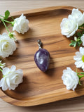 Lepidolite pendant