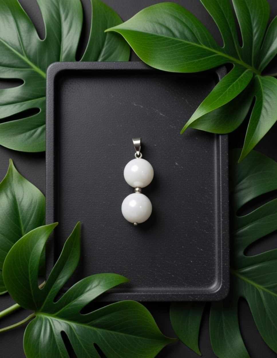 White Onyx pendant