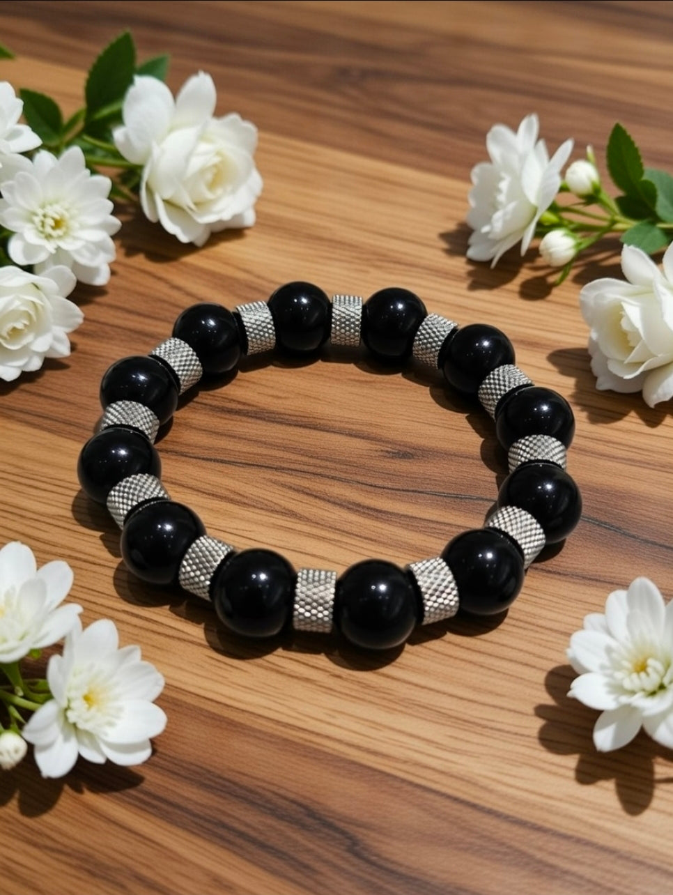 Obsidian bracelet