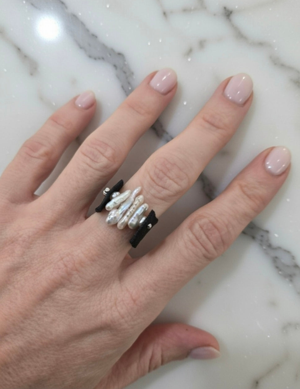 Mother of Pearl ring