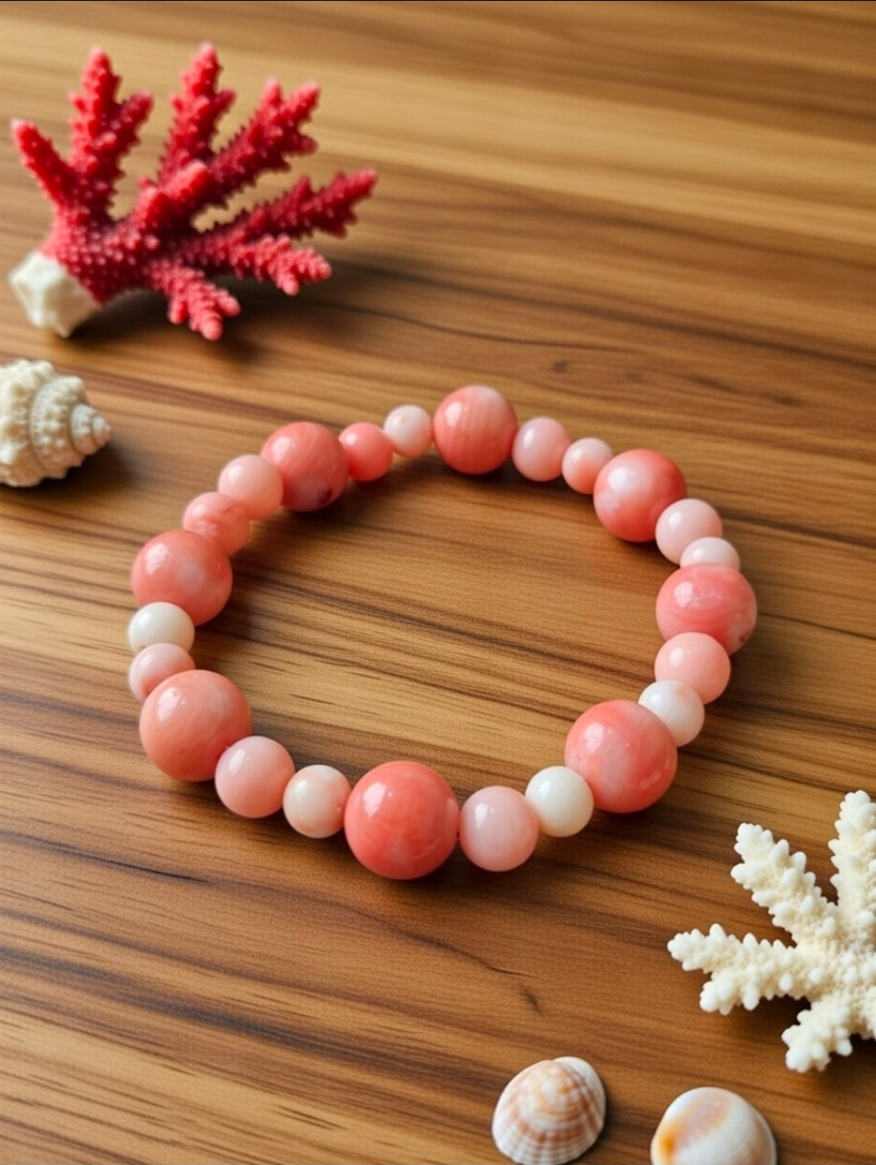 White Coral bracelet