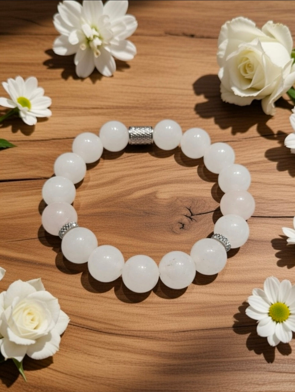 Rose quartz bracelet