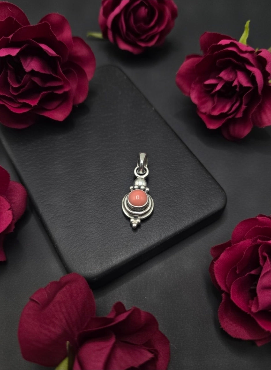 Coral pendant