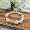Bracelet of multi-colored Quartz