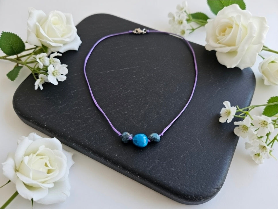 Apatite necklace