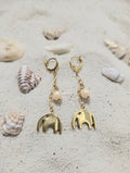 Mother-of-pearl earrings