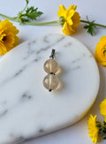 Quartz pendant