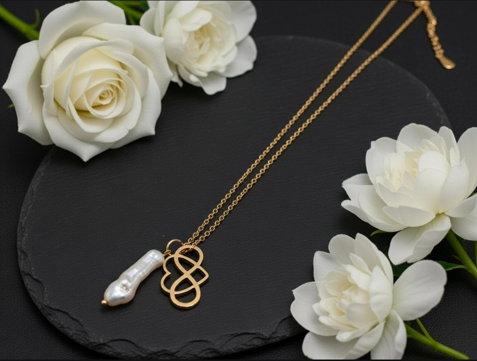 Necklace with Motger of Pearl pendant