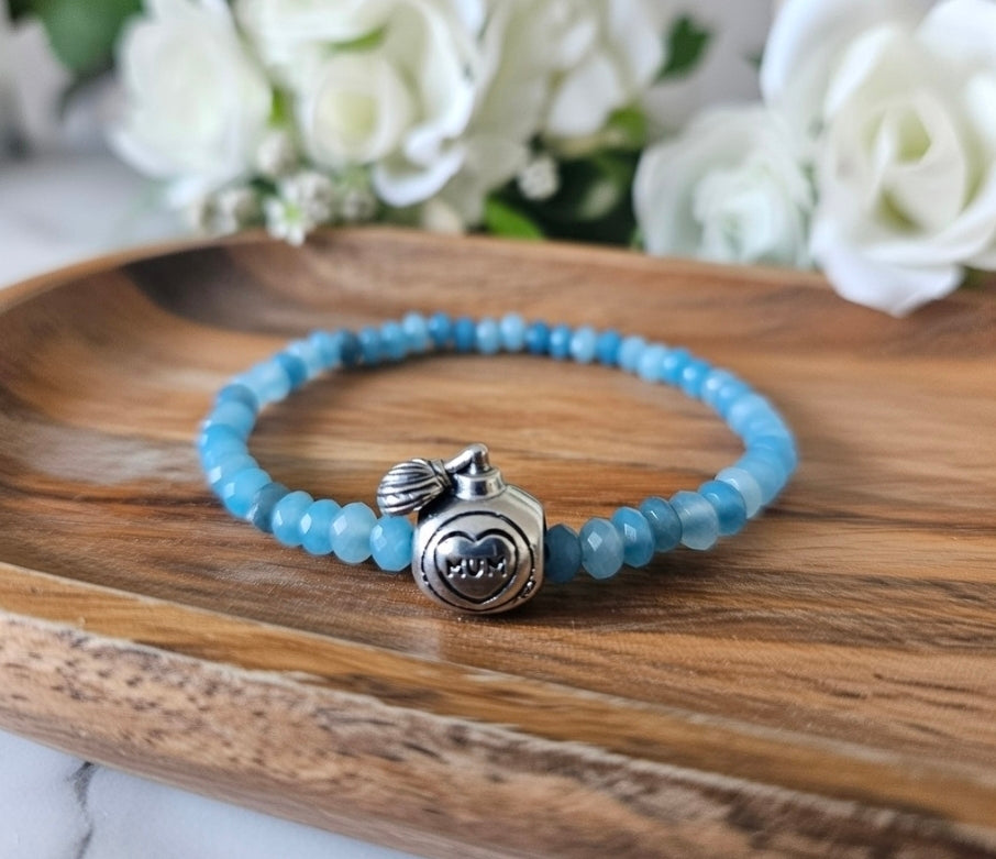 Aquamarine bracelet