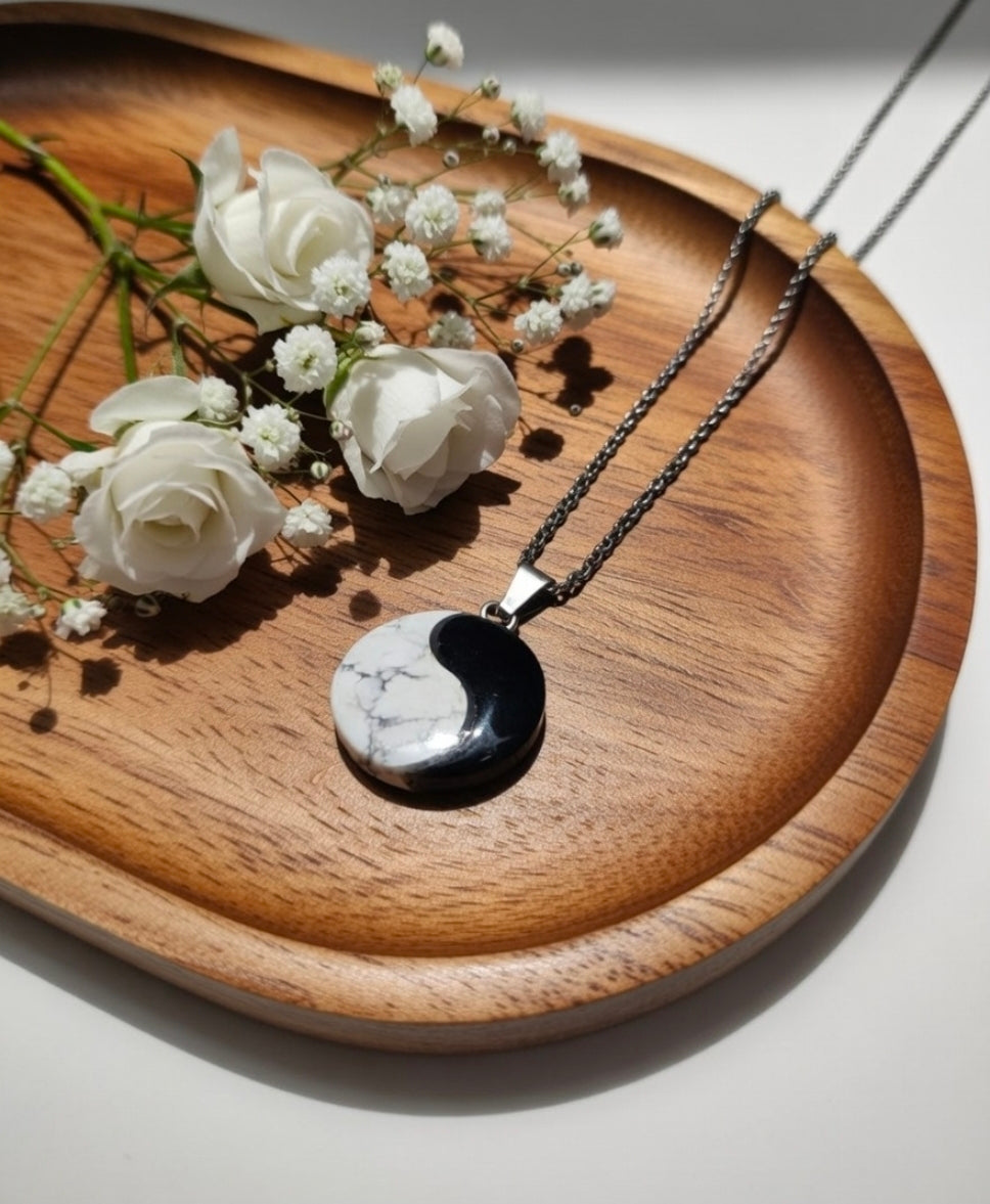 Yin-Yang Pendant Necklace