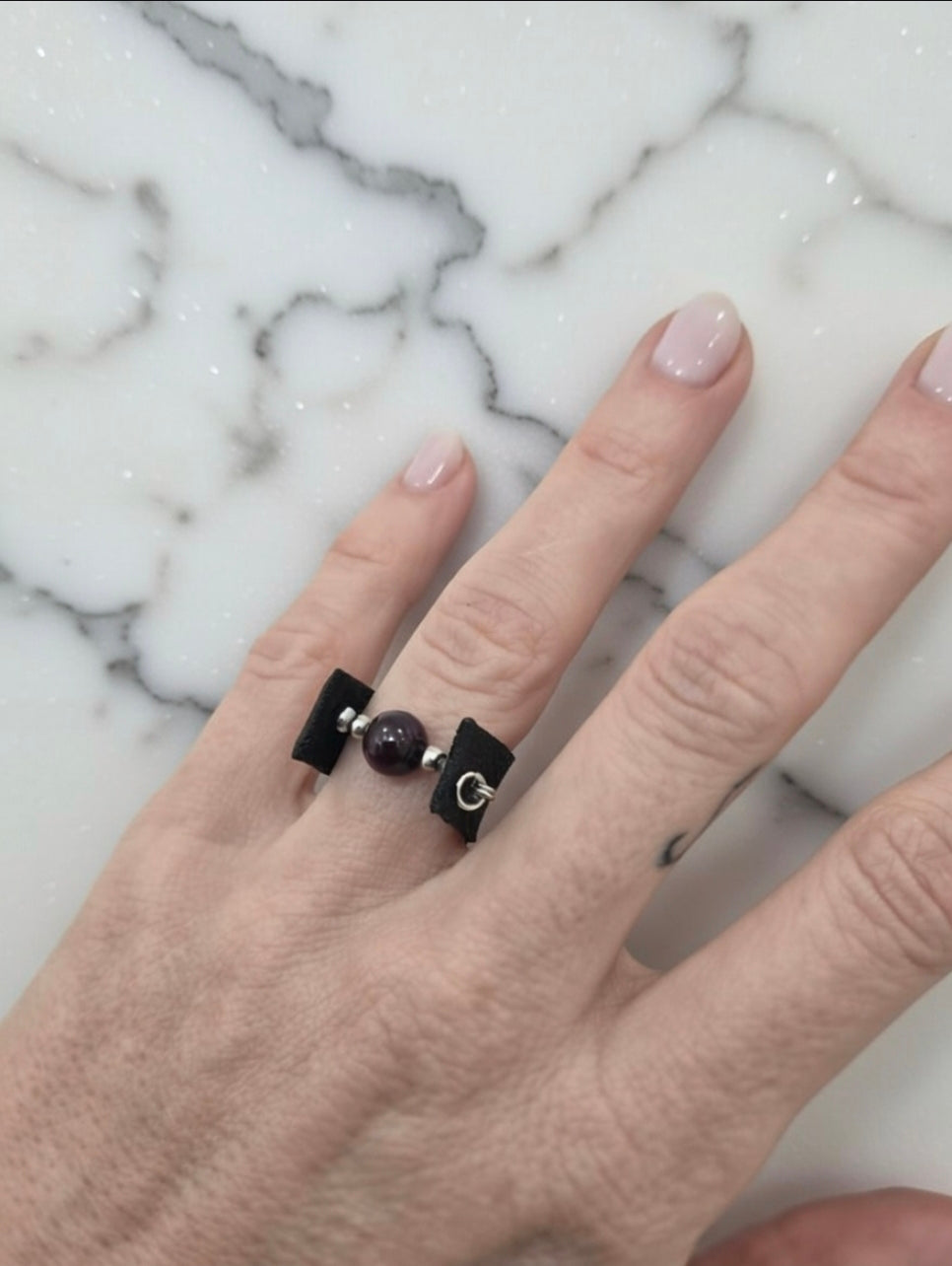 Garnet ring